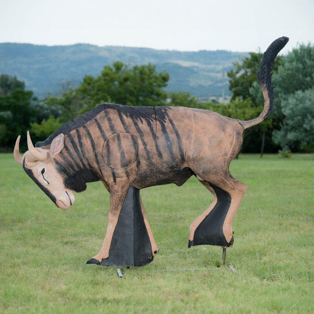 Western Recreation DuraMesh Archery Target Black Wildebeest - 25 in. x 32 in. main image 0