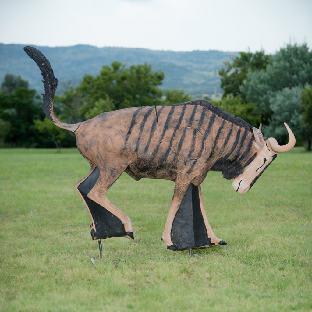 Western Recreation DuraMesh Archery Target Black Wildebeest - 25 in. x 32 in. main image 1